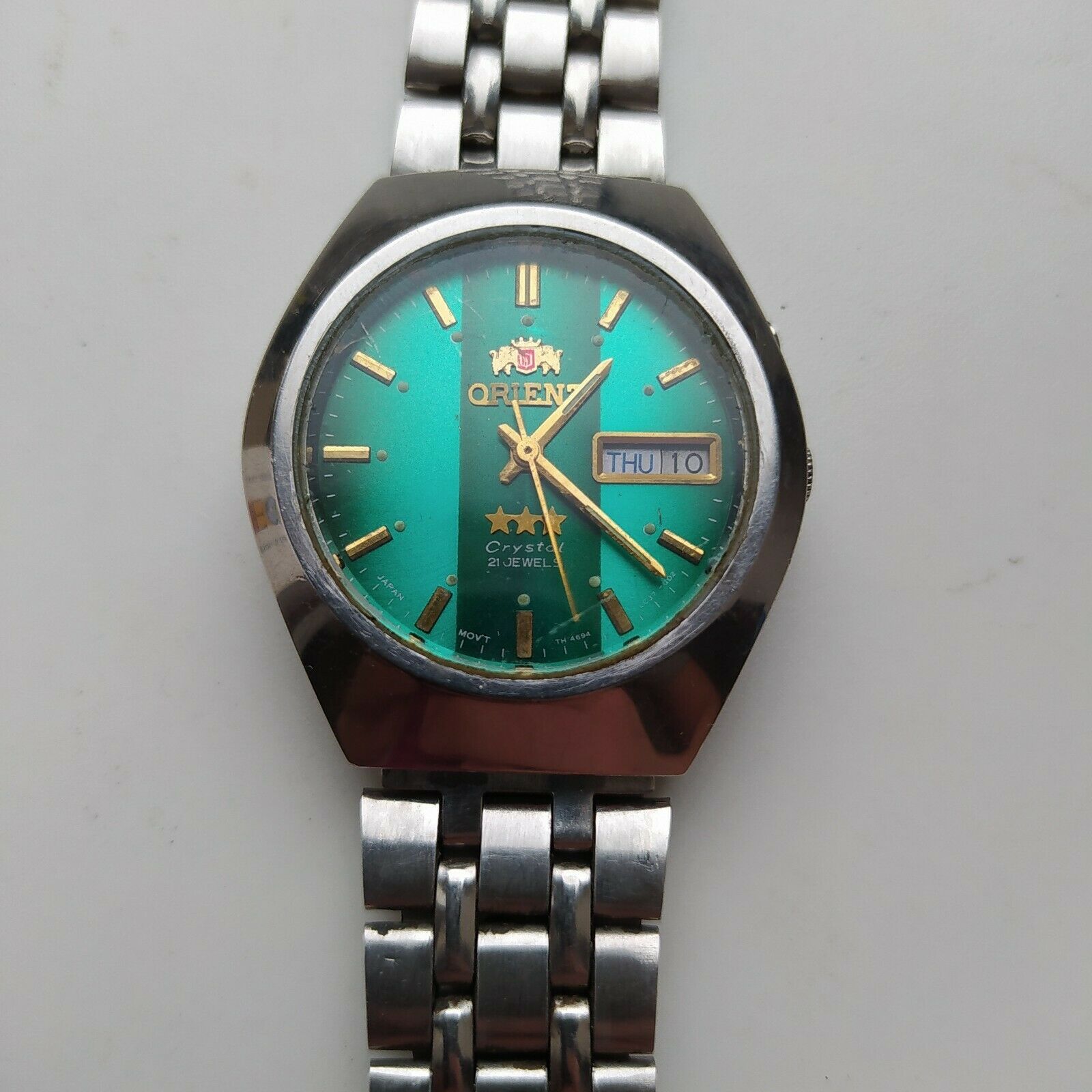 ORIENT WATCH AUTOMATIC JAPAN ORIGINAL ORIENT 21 jewels 469LC3 - 71