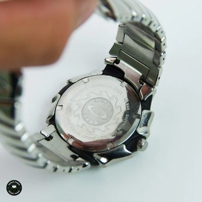 Oakley Blade Stainless Steel Band Carbon Fiber Face Watch Oakley Blade Stainless Steel Band Carbon Fiber Face Watch