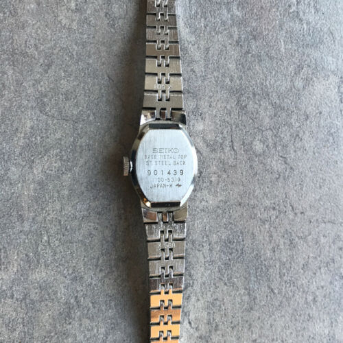Vintage Seiko Womens Watch 1100-5319 Mechanical Movt With  display picture 2