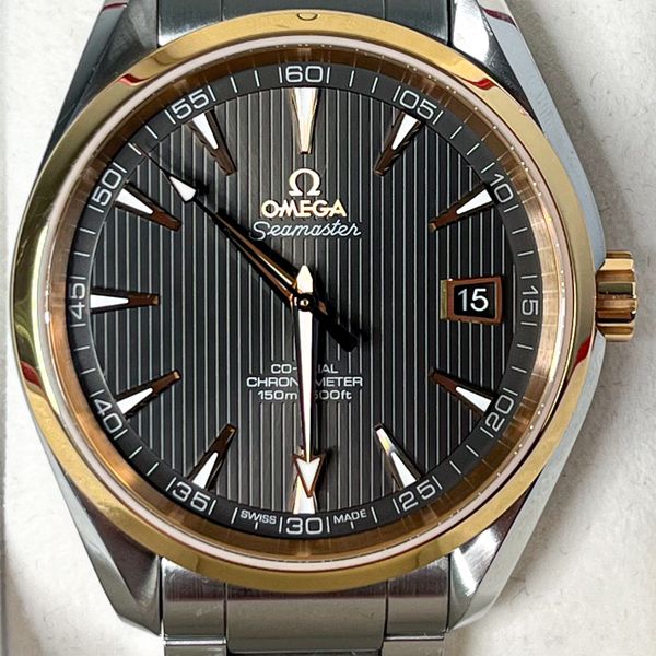 WTS OMEGA Seamaster Aqua Terra Two Tone Chronometer 42mm Ref 231 23 wts-omega-seamaster-aqua-terra-two-tone-chronometer-42mm-ref-231-23