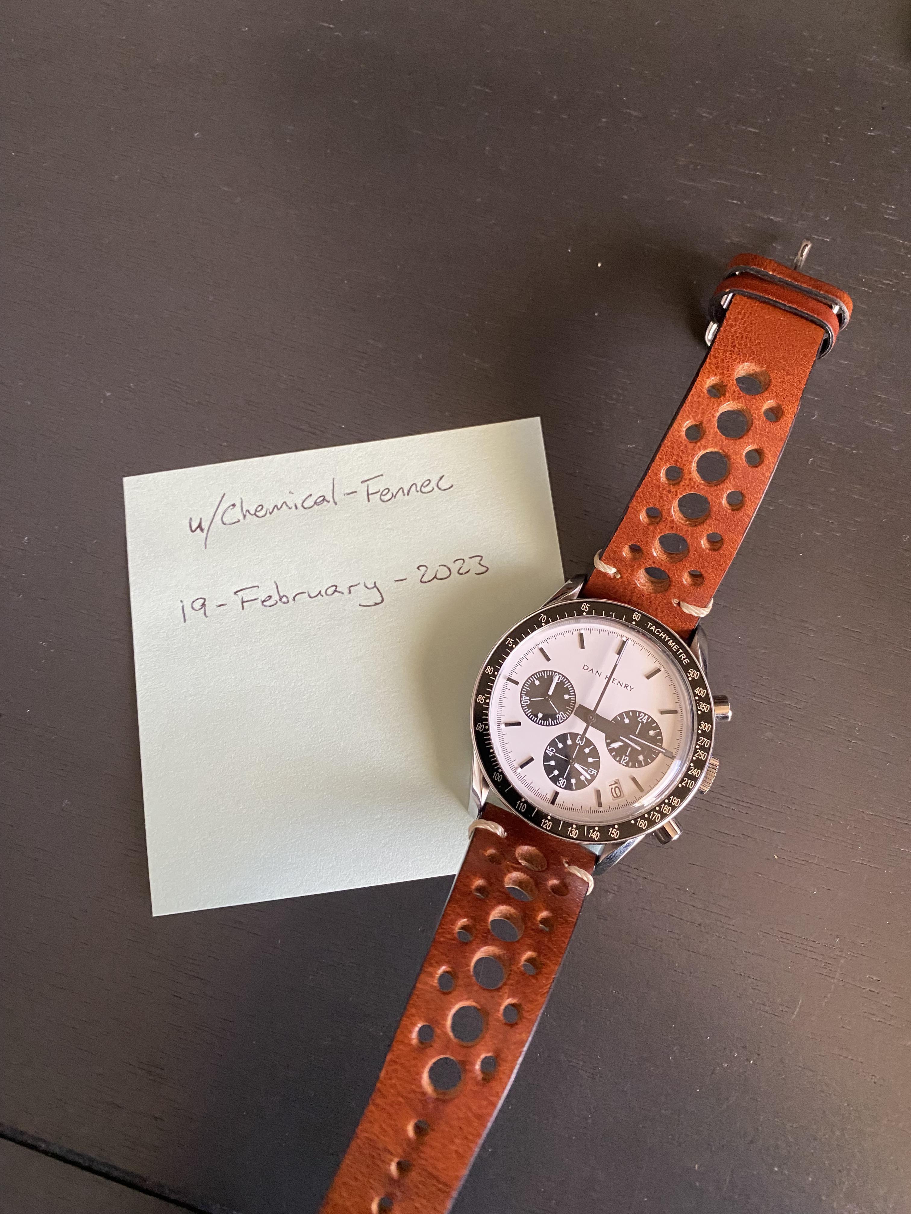 WTS] Dan Henry 1962 Panda Chronograph | WatchCharts