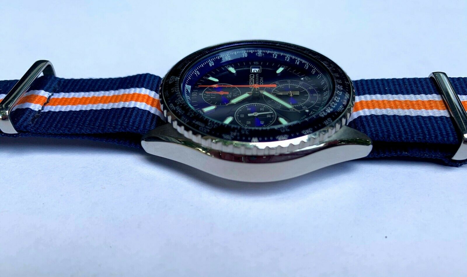 Flightmaster Nato Strap Seiko Flightmaster Strap Size Watch Seiko