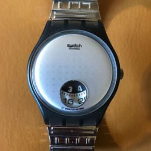 スウォッチ swatch ag 1994 gent pieza Swatch AG 1994 - Gent - Silver Plate - GM129 | WatchCharts