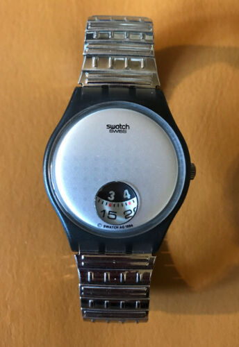 Swatch AG 1994 Gent Silver Plate GM129 WatchCharts