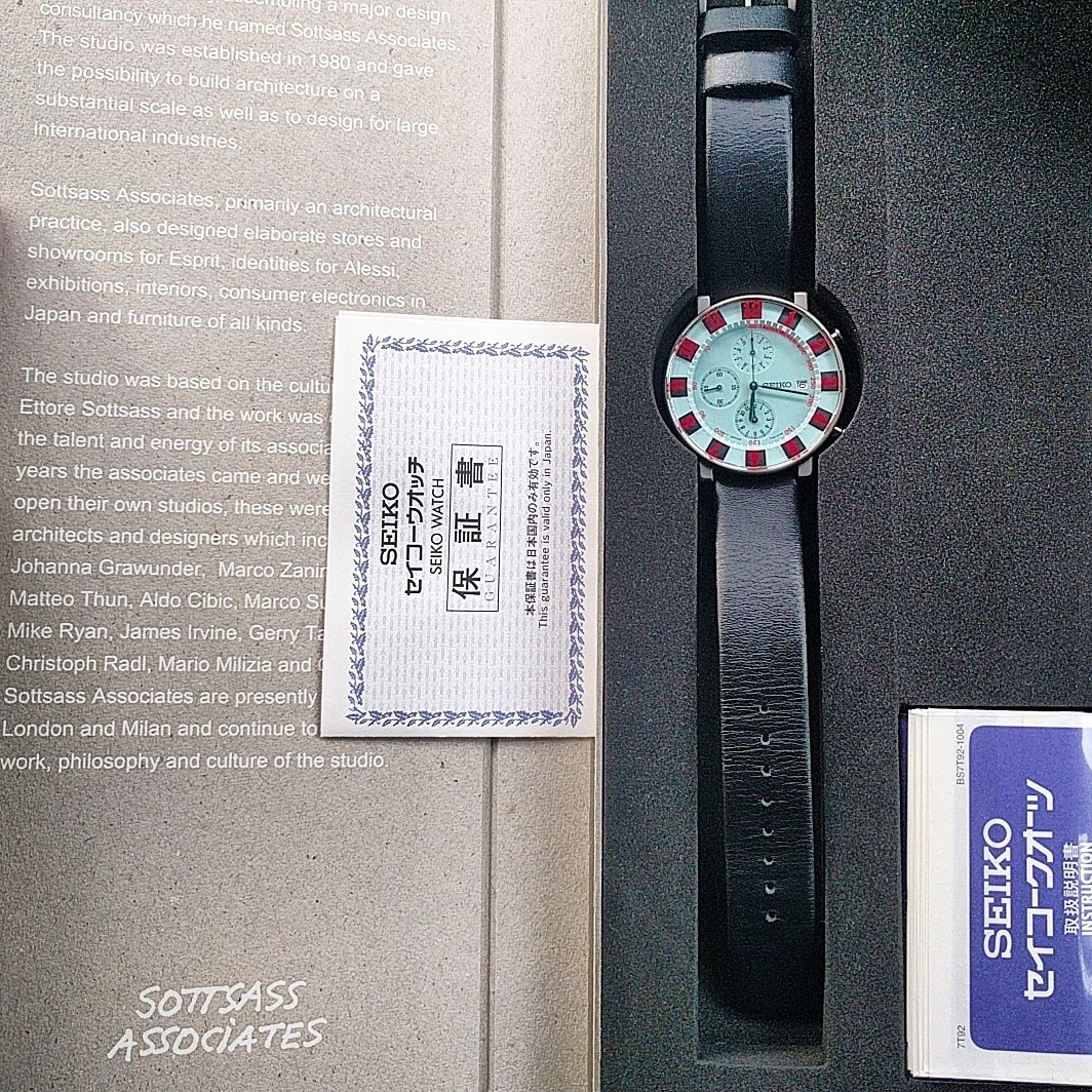 FS: Seiko Sottsass collection SCEB023 Limited edition Mint 
