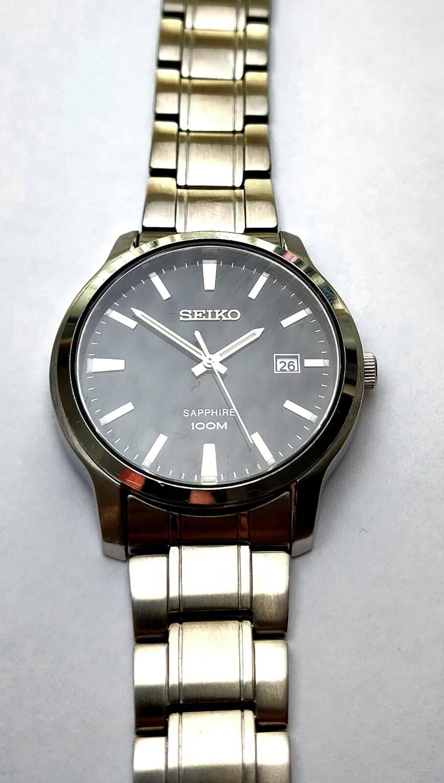 SEIKO 7N42 0GE0 Sapphire Quartz Men s Watch WatchCharts Marketplace