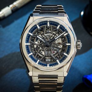 CITIZEN Titanium Eco-Drive Vitro Skeleton dual cystal B080-H26833