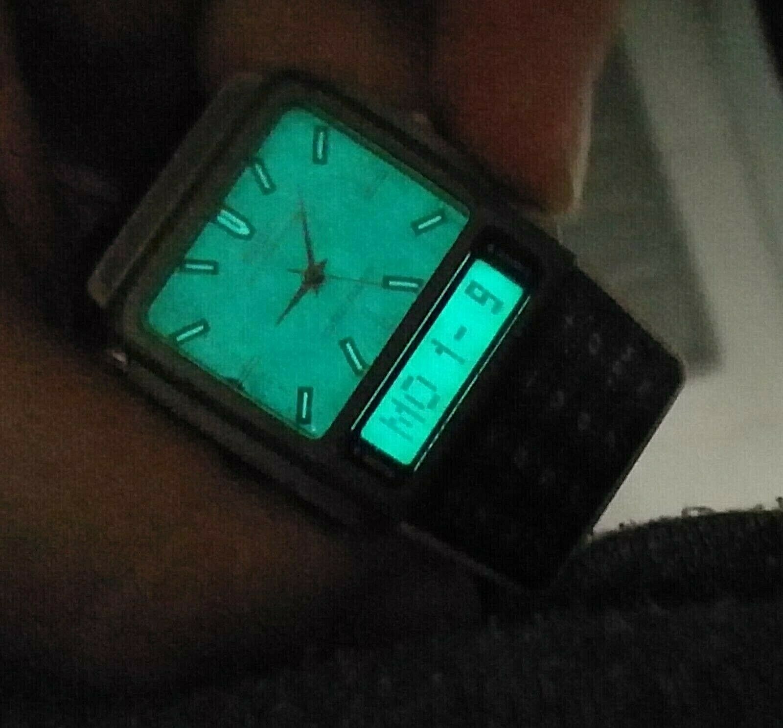 casio abc-30 ana digi display databank calculator lcd watch