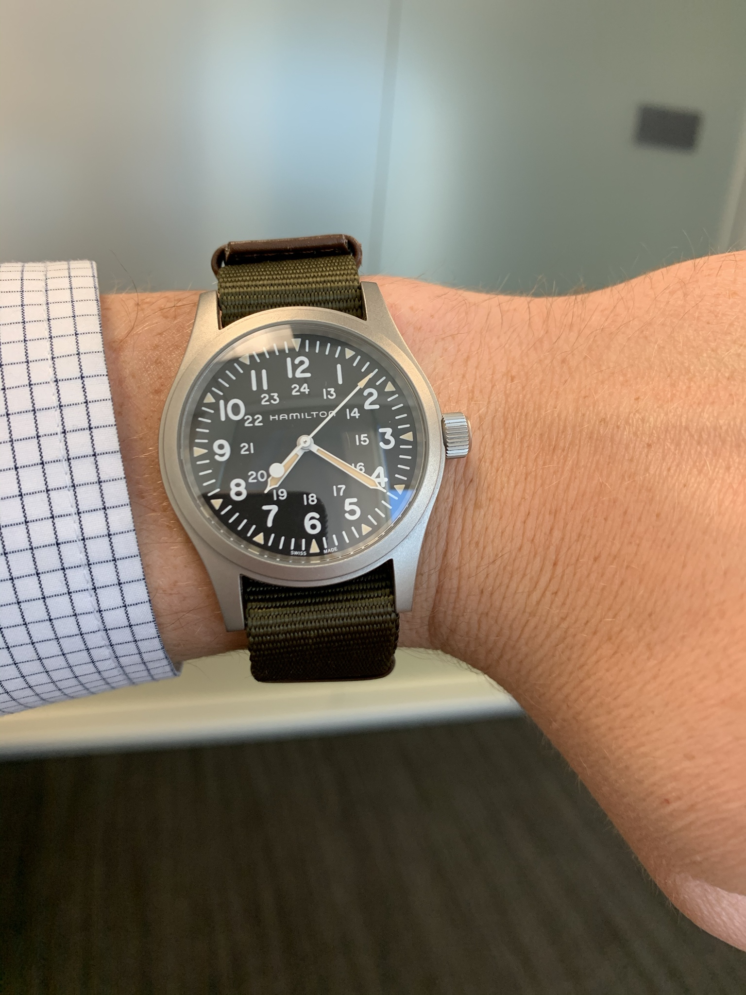 [WTS] Hamilton Khaki Field Mechanical 2019 (H69439931) $390 | WatchCharts