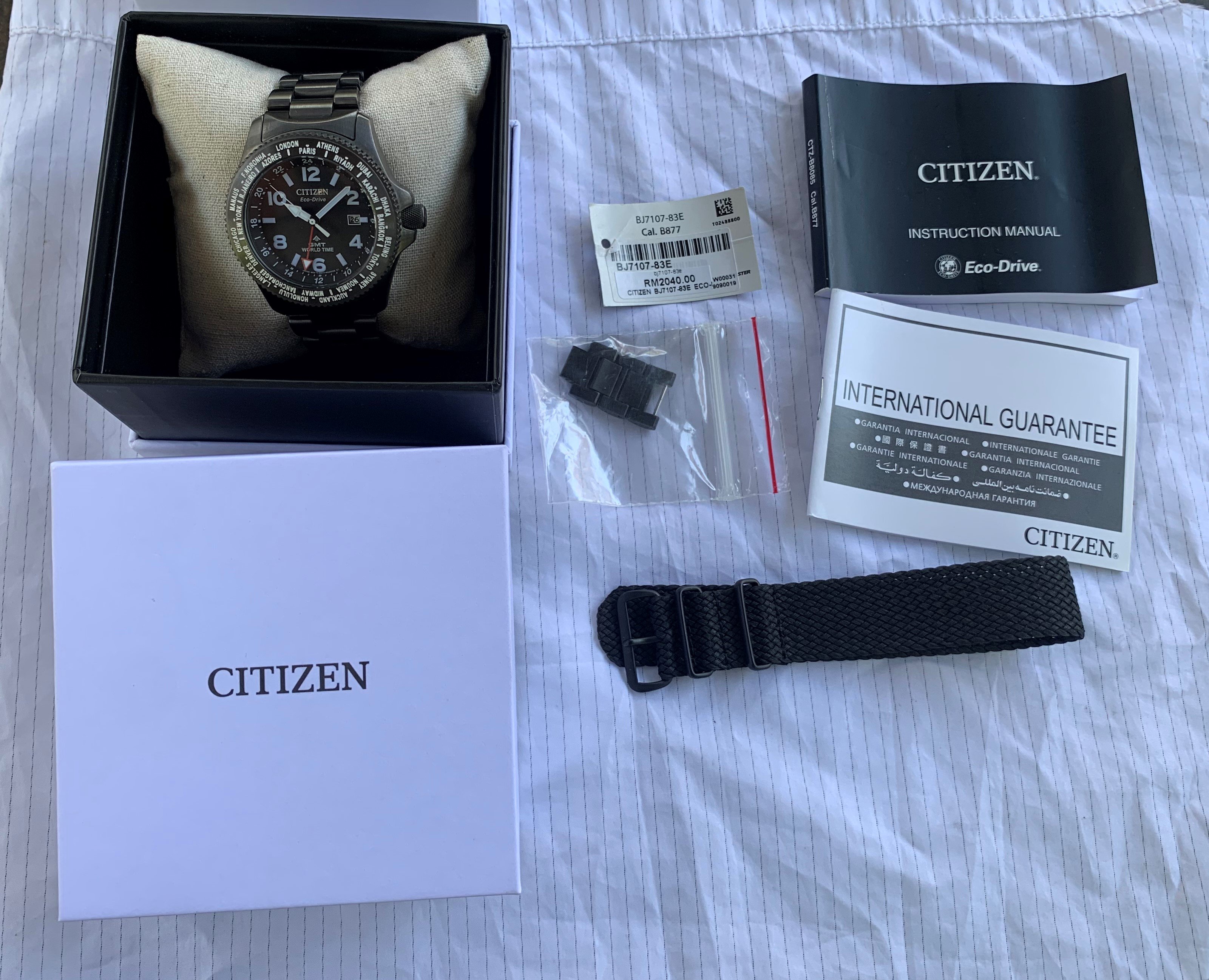 290 USD] Citizen Promaster Land GMT | WatchCharts Marketplace