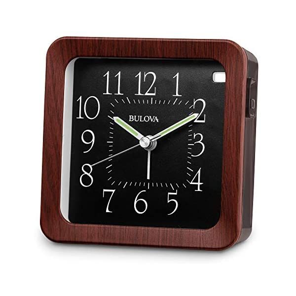 Bulova Bulova Table Clock Alarm Clock Interior Bulova B1870 Manor Alarm