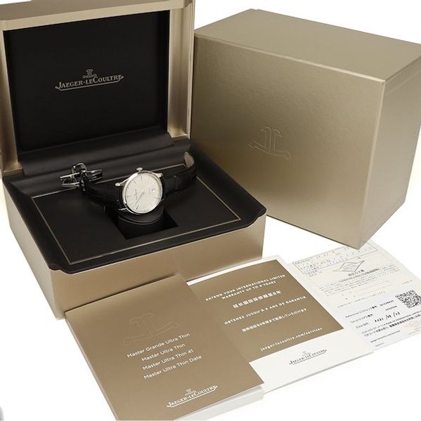 JaegerLeCoultre Master Ultra Slim Date Q1238420 Purchased by an