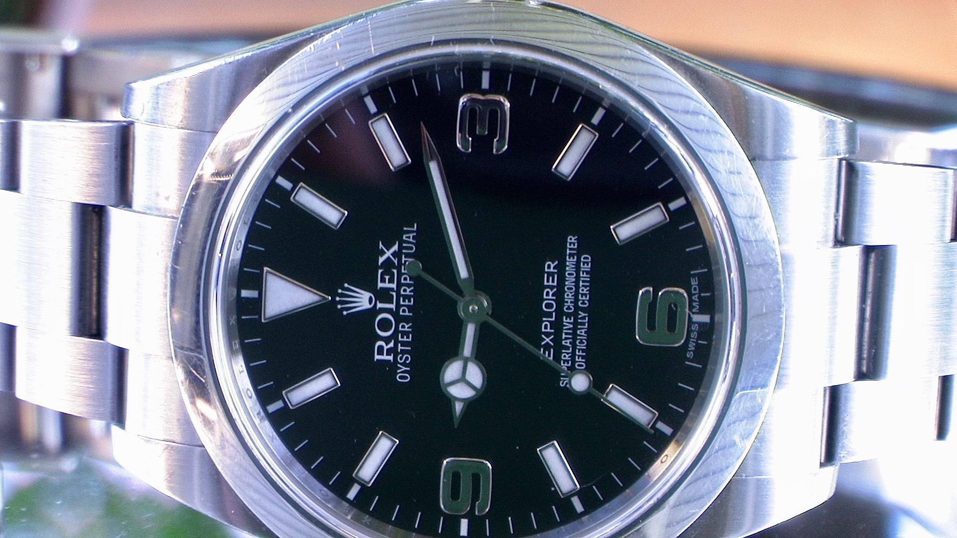 WTS Rolex 2014 Explorer 39mm 214270 Mark 1 Full Kit w Box