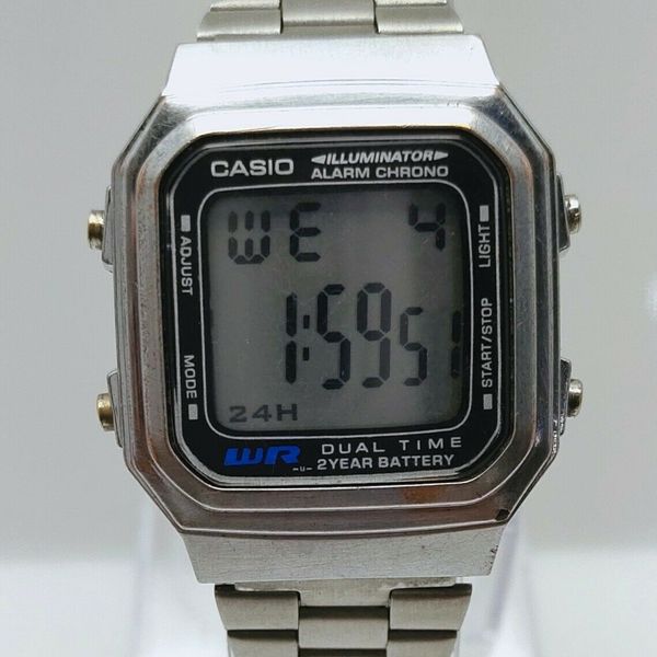 VINTAGE CASIO ILLUMINATOR ALARM CHRONO 2519 A179W JAPAN MEN S WATCH 2221 WatchCharts Marketplace