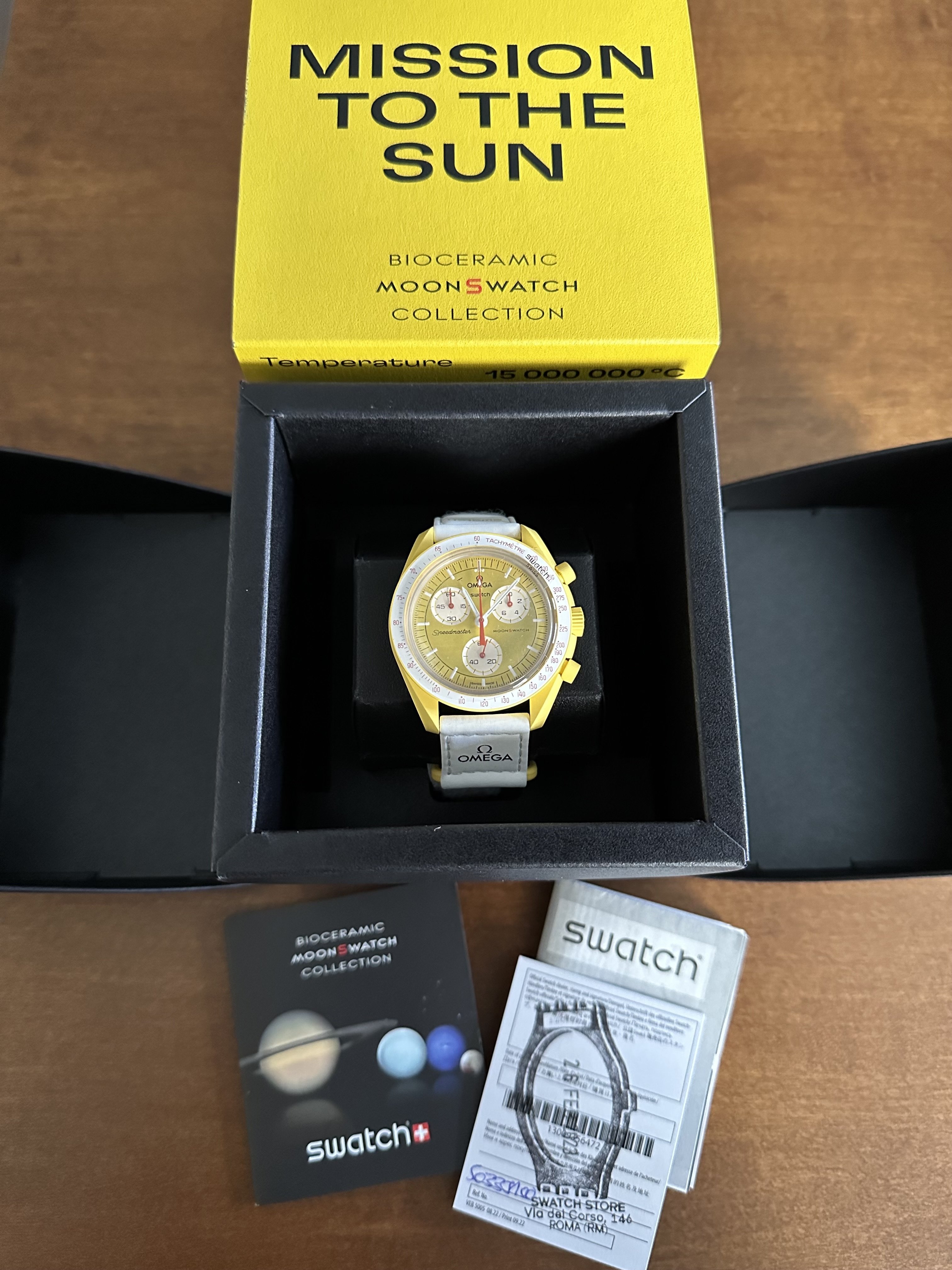 330 USD] [WTS] Omega x Swatch MoonSwatch Mission to the Sun BNIB