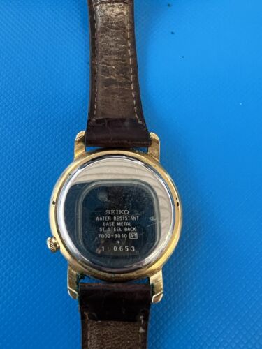Seiko 7002 8010 automatico vintage 17 jewels 37mm