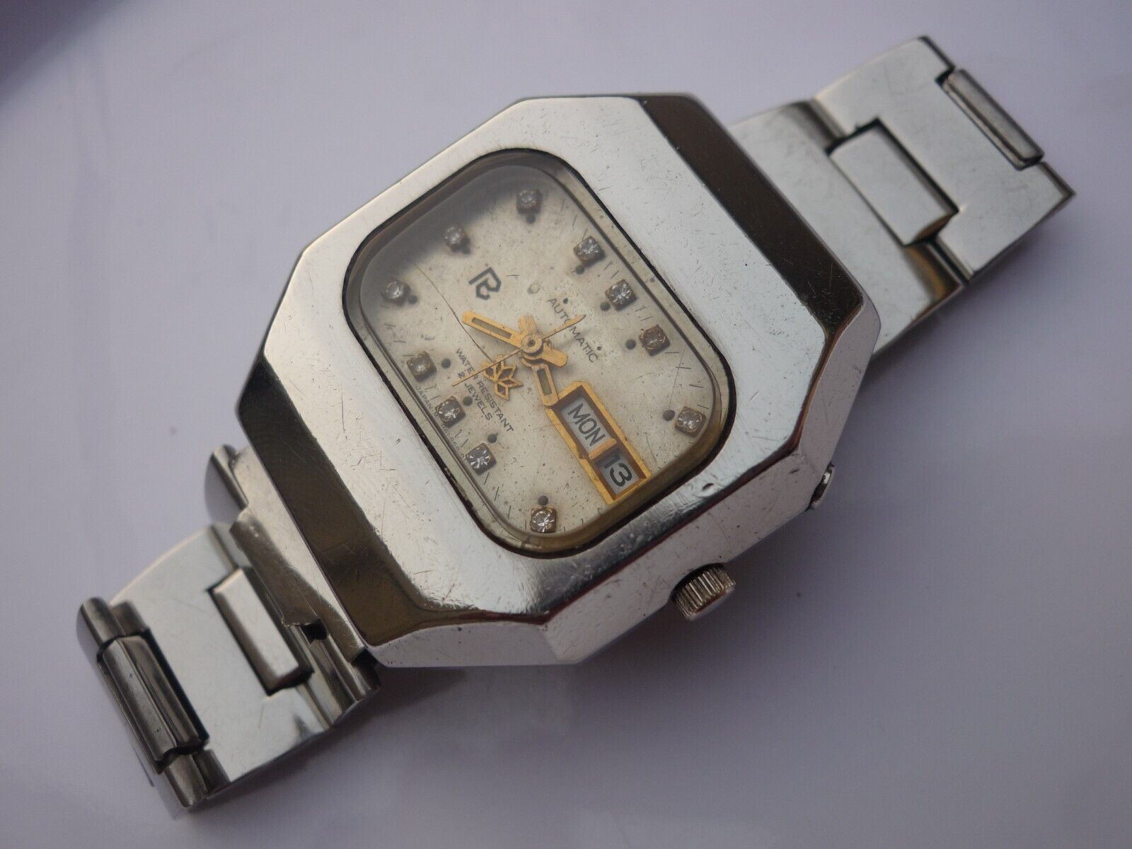 Vintage Ricoh 061465 Automatic Day/Date 21 Jewels Men's Wrist