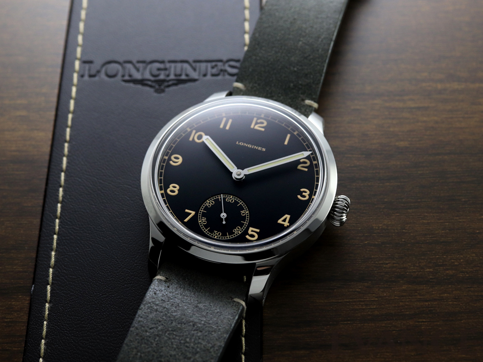 Used] Longines Heritage Military 1938 L2.826.4.53.2 1938 Limited to 3 Black  Men [Watch] | WatchCharts