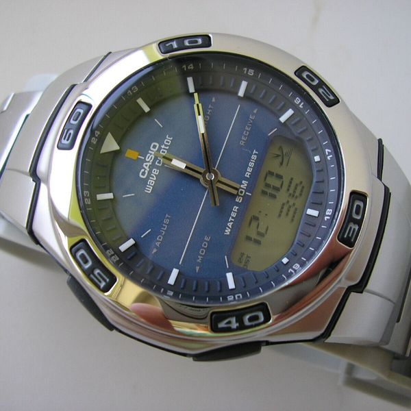 CASIO WAVE CEPTOR WATCH WVA 105H WVA 105HDU 2AVER MODULE 2734. WatchCharts Marketplace