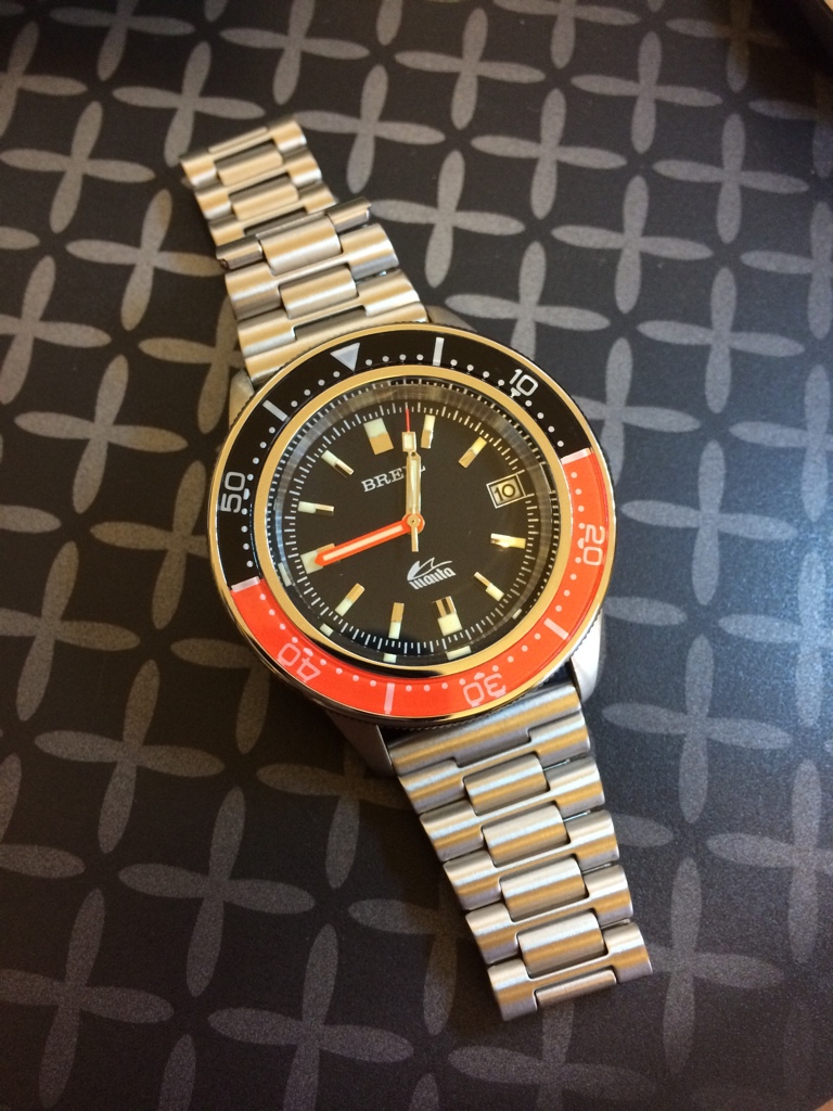 SOLD FS Breil Manta quartz black orange 90 WatchCharts