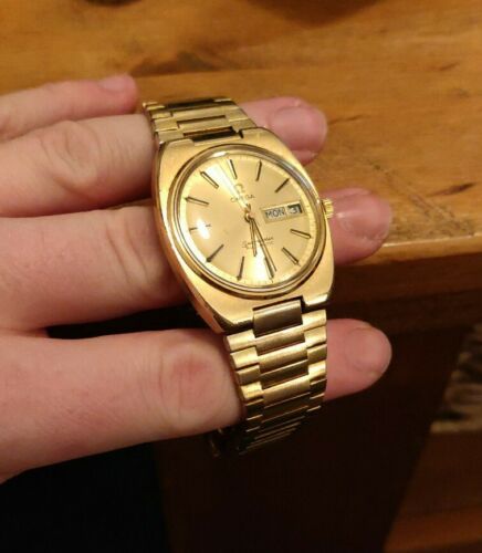 Vintage Omega Seamaster Gold plated 166.0216 | WatchCharts Marketplace