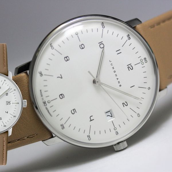 Made in Germany Junghans Max Bill Quartz Bowhouse Design Watch / Watch ...