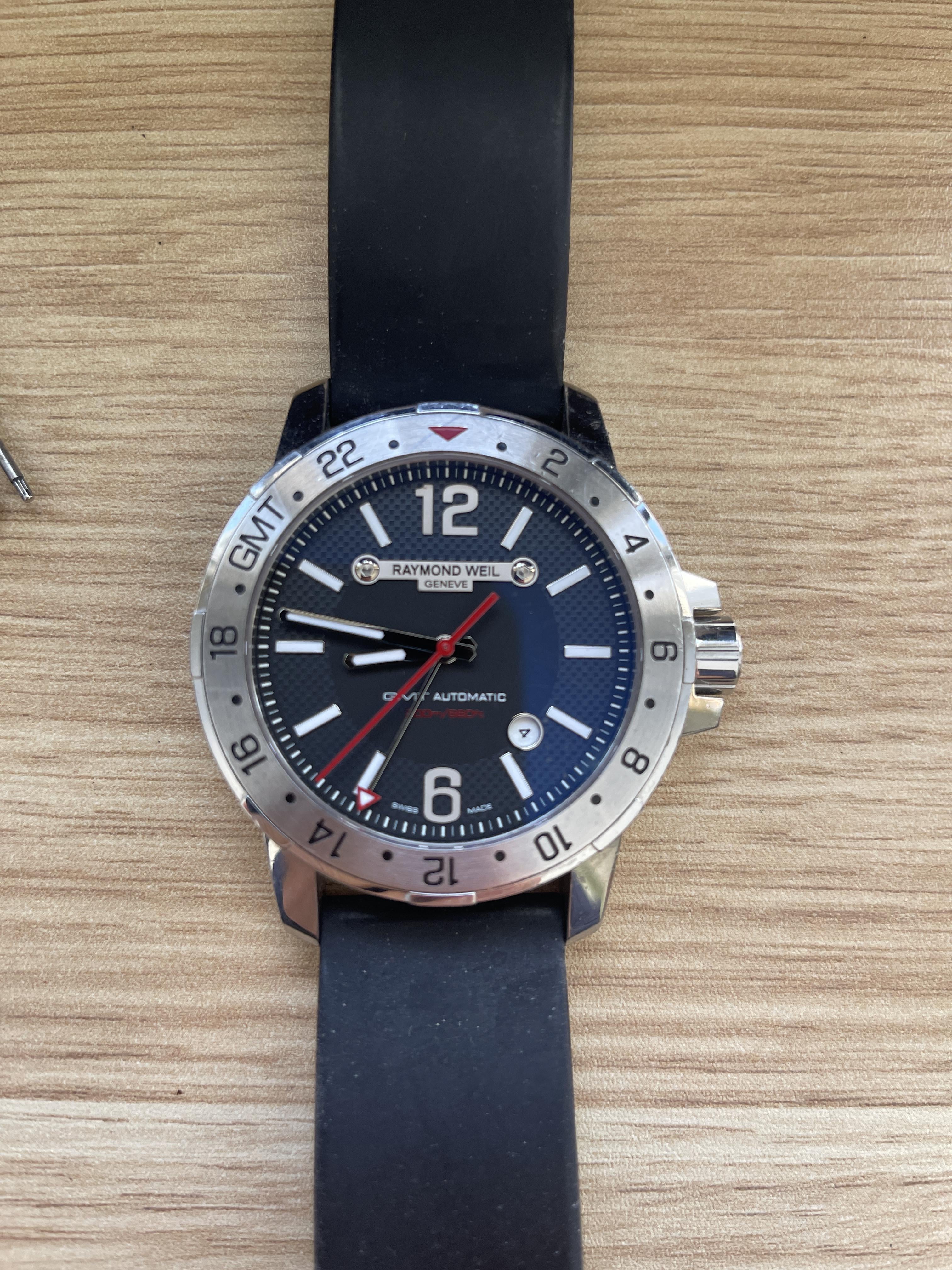 WTS Raymond Weil Nabucco Sports GMT Automatic 3800 ST 05207