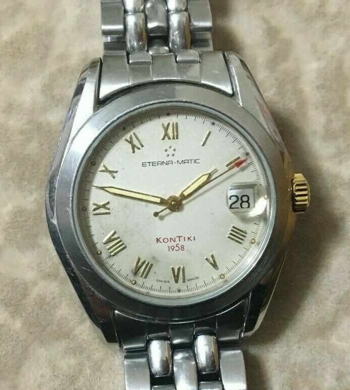 Eterna Matic KONTIKI 1958 1571.41 Automatic Cal.ETA 2824-2