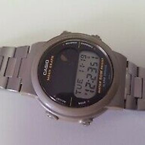 VINTAGE CASIO MOON GRAPH WATCH GMW-60 MADE IN JAPAN