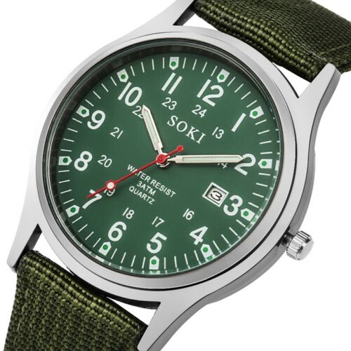 Men Military Army Mens Date Canvas Strap Analog Quartz Sport Wrist Watch  Gifts - Neel, Robinson & Stafford, LLC - Providing excellent service for  over 21 years.