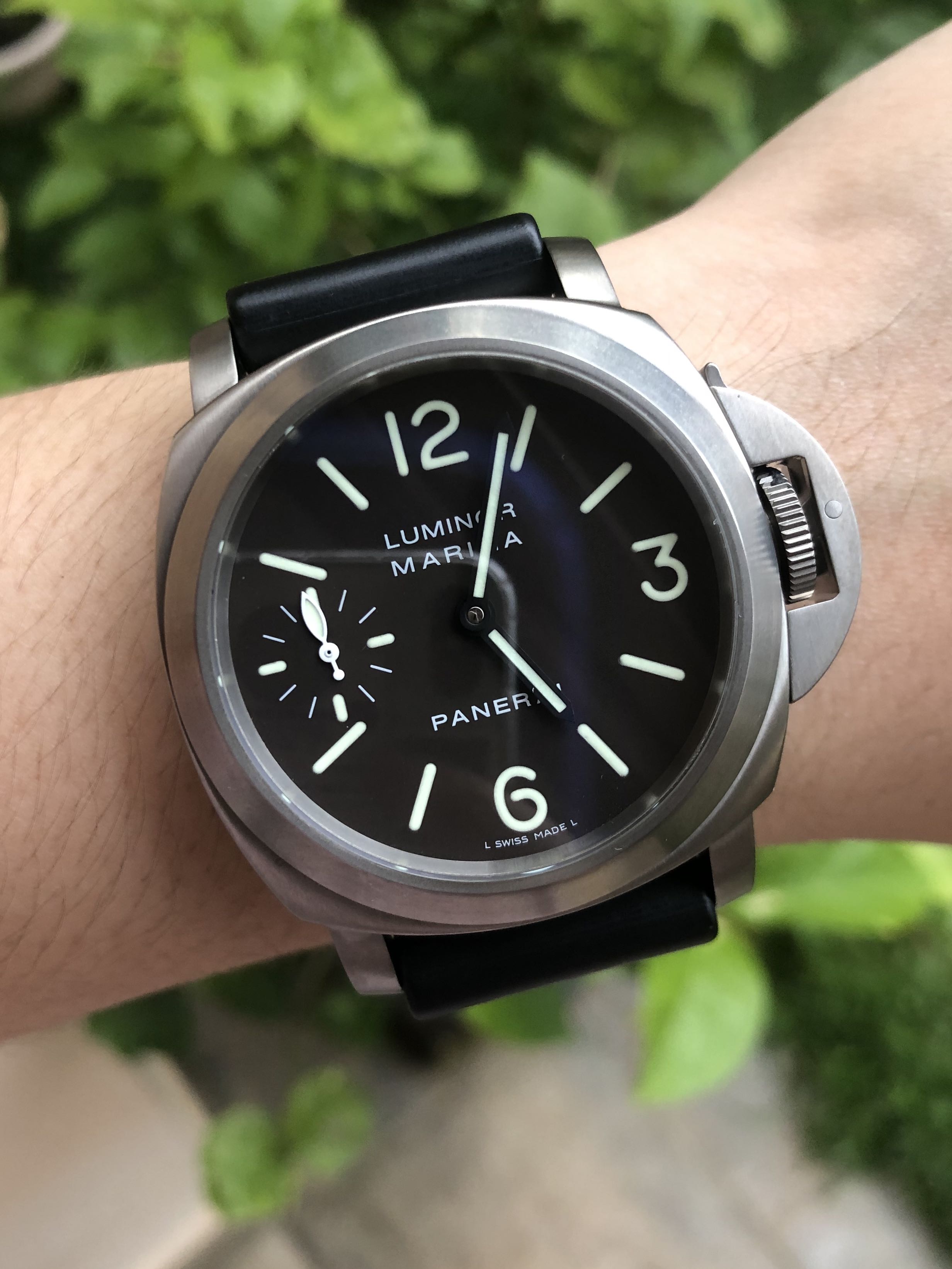 LIKE NEW Panerai Pam118 Luminor Titanium E series