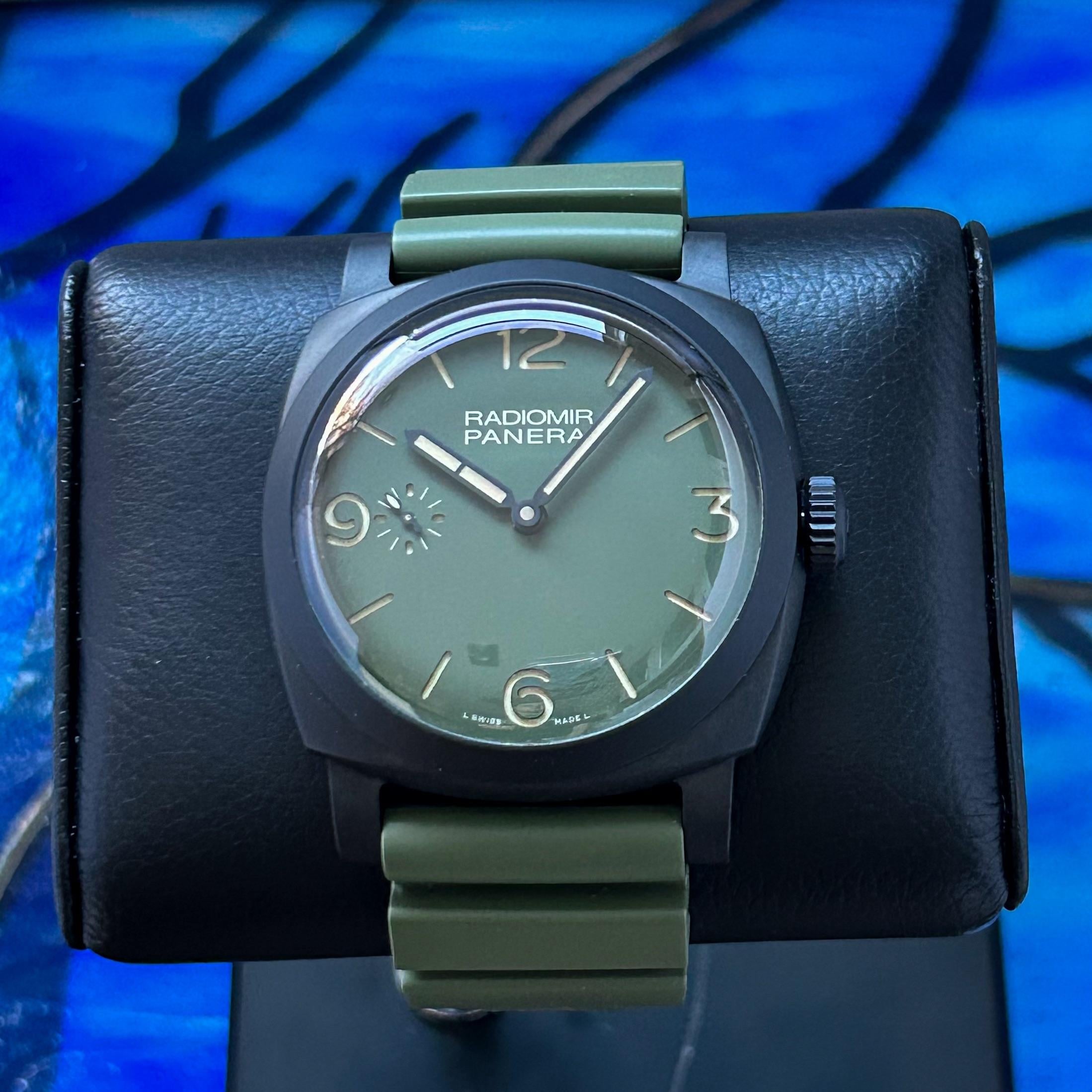 WTS Panerai PAM00997 Radiomir Ceramic Military Green Boutique