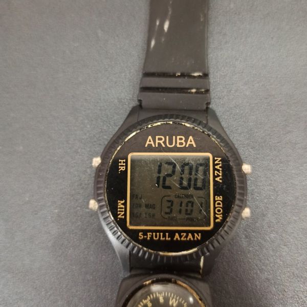 Aruba Digital Watch with Compass | WatchCharts Marketplace