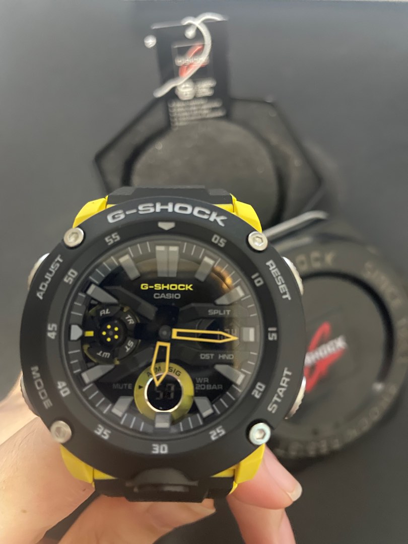 Limited Edition G-Shock Casio GA-2000-1A9 x DHL | WatchCharts