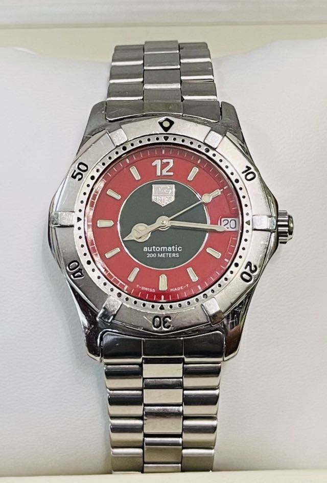 EXTREMELY RARE LIMITED EDITION TAG HEUER 2000 Serie WK2213