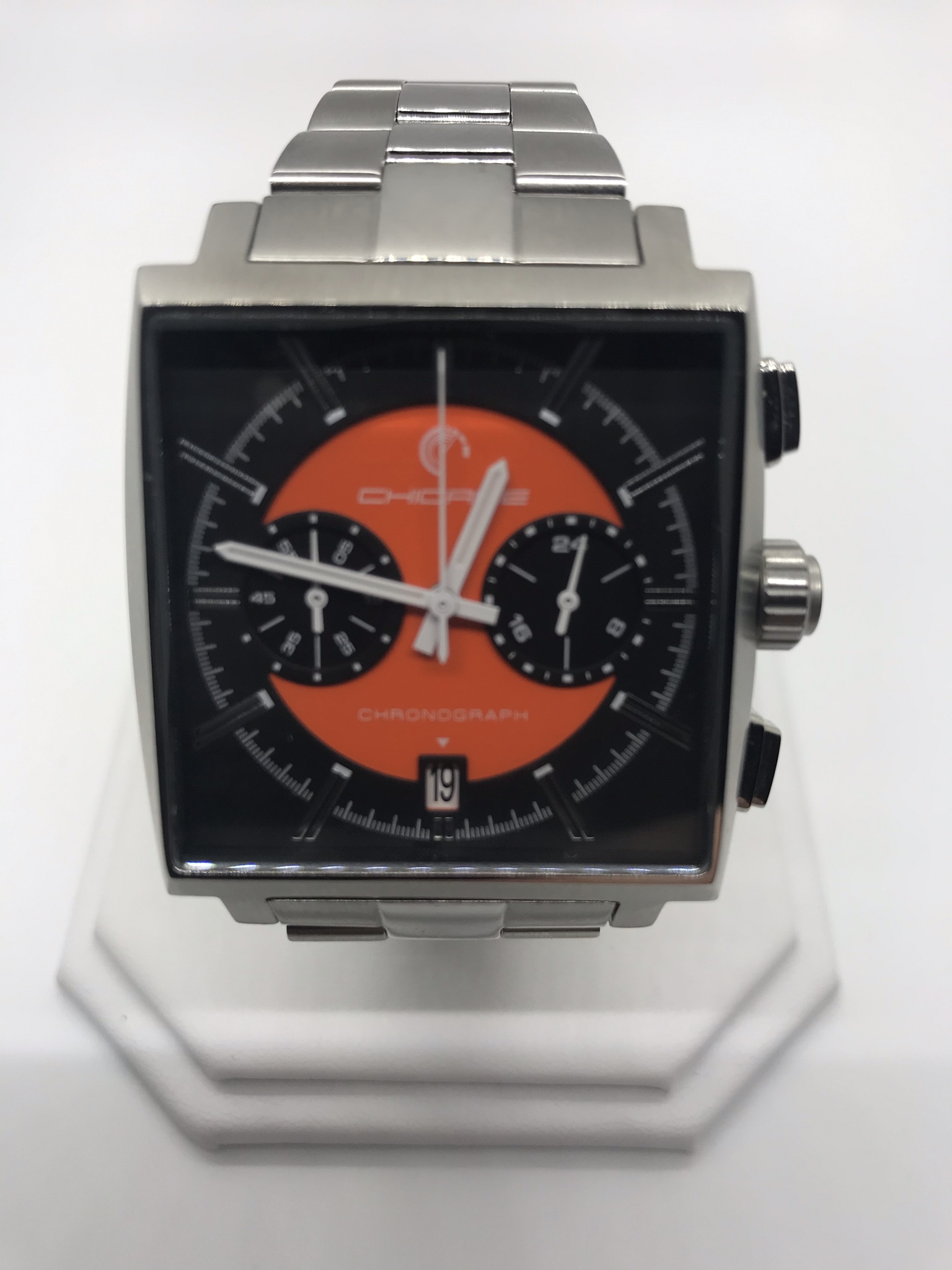 WTS Chicane Racer meca quartz square Chronograph WatchCharts Marketplace