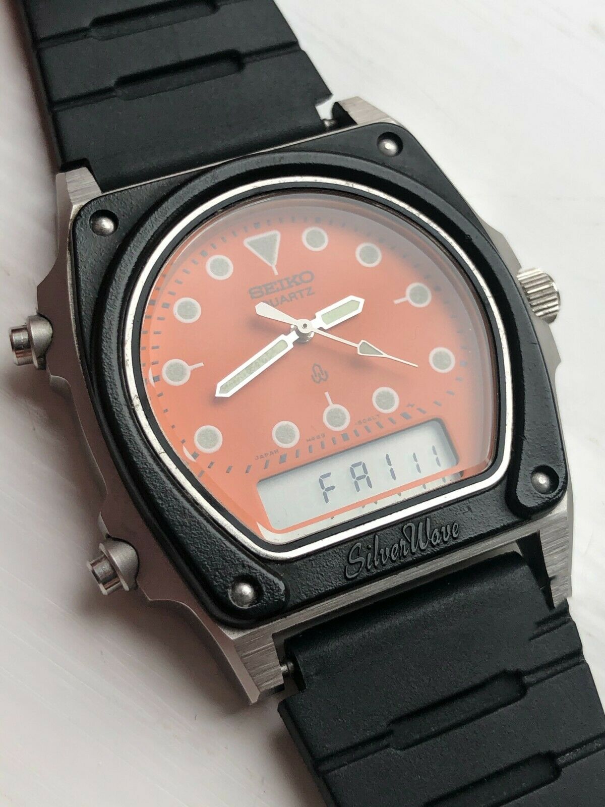 SEIKO H449-5040 Ana-Digi Silver Wave | WatchCharts