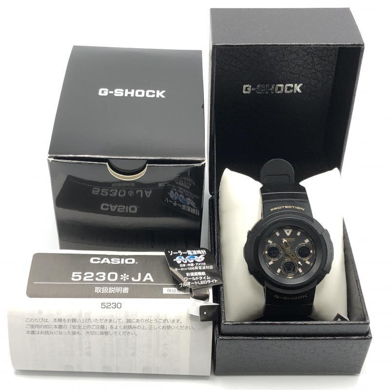 Used] CASIO G-SHOCK AWG-M510SBG Black Gold [240010317557][10