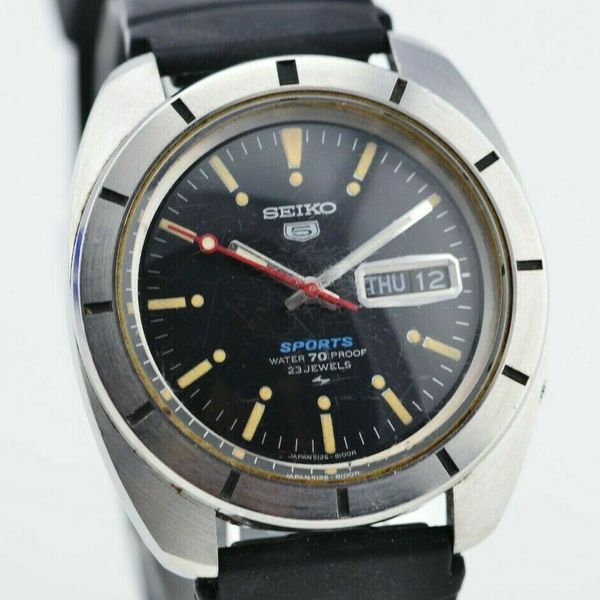 J243 Vintage Seiko 5 Sports Automatic Watch 5126-8100 Original JDM Japan   | WatchCharts