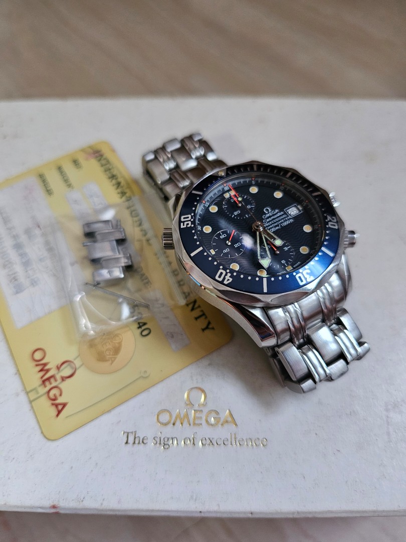 1997 Omega Seamaster Chronometer WatchCharts Marketplace