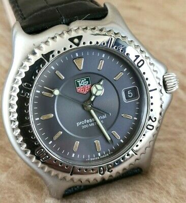 TAG HEUER S EL Professional WI 1111 All Stainless Steel Quartz