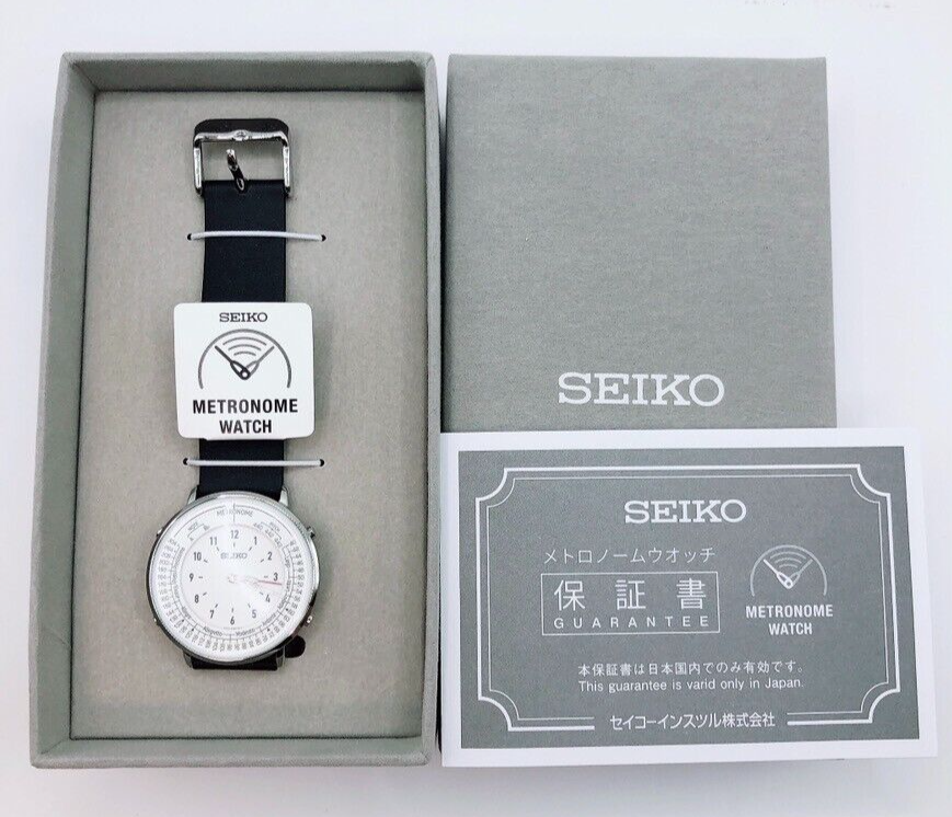 SEIKO Metronome Watch CASUAL & STANDARD LINE Collection All 10 Colors  Quartz New