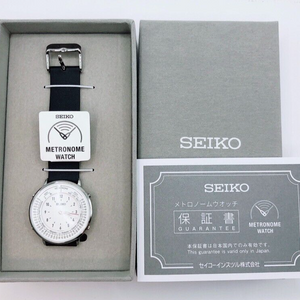 SEIKO Metronome Watch Standard Line Monotone SMW006A From Japan