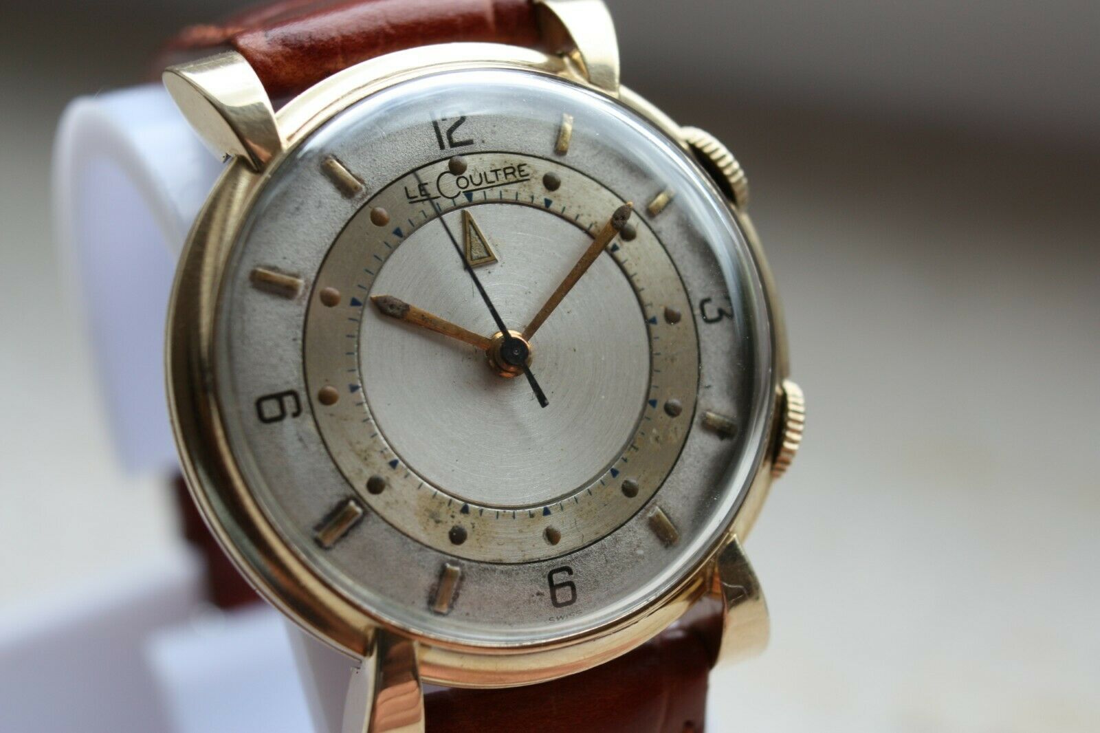 Jaeger LeCoultre Memovox Alarm Cal.489 1 Wristwatch Armbanduhr