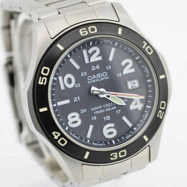 Vintage Casio Overland Wave-Ceptor Solar Watch OVW-110 JDM Japan