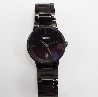 Citizen Quartz Watch Womens G011-S106877‎ Black Metal Bracelet Japan NEW BATTERY Citizen Quartz Watch Womens G011-s106877 Black Metal  main image 4