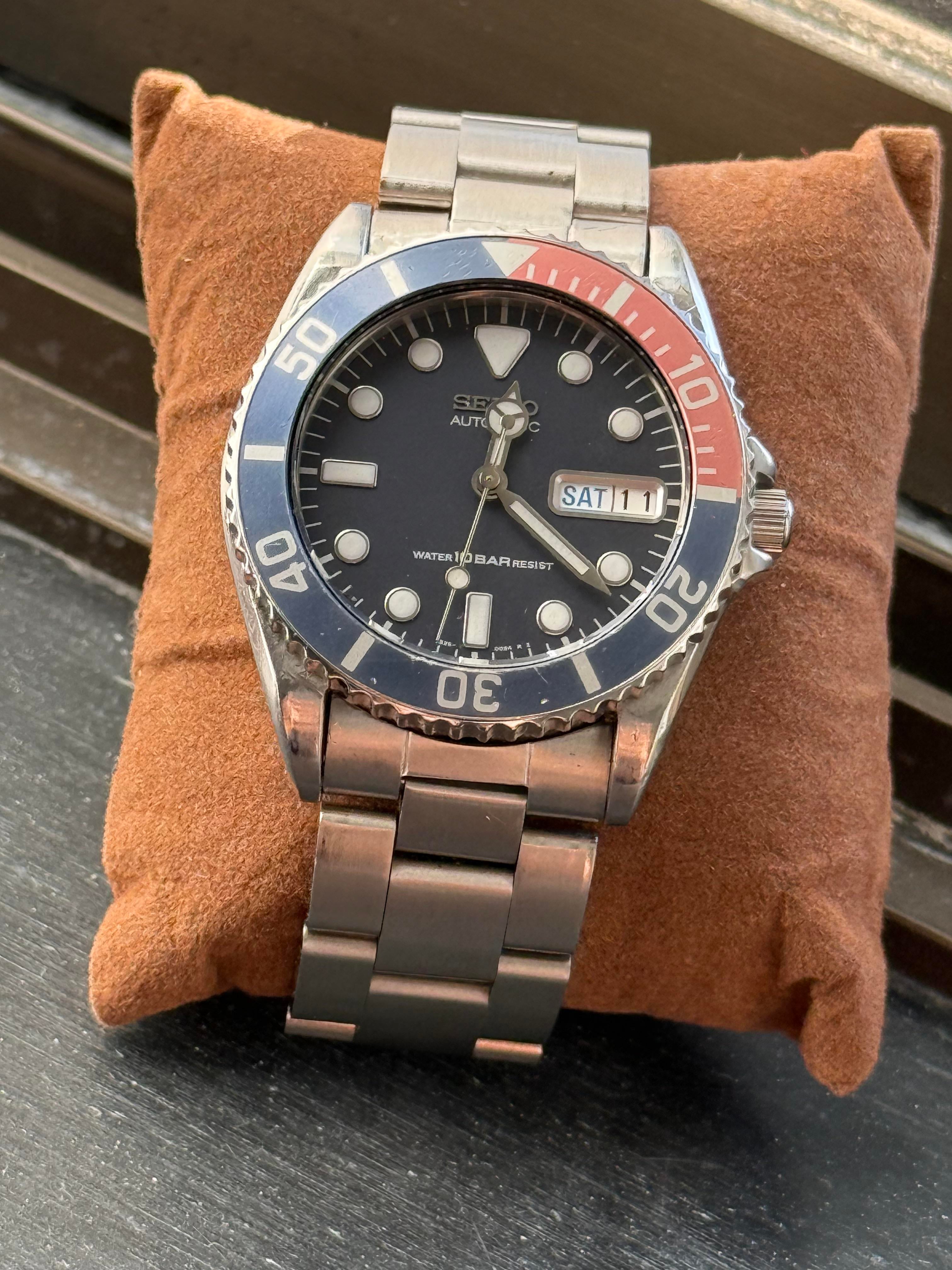 WTS] Seiko SKX025 Pepsi Midsize 7S26-0050 Automatic Watch