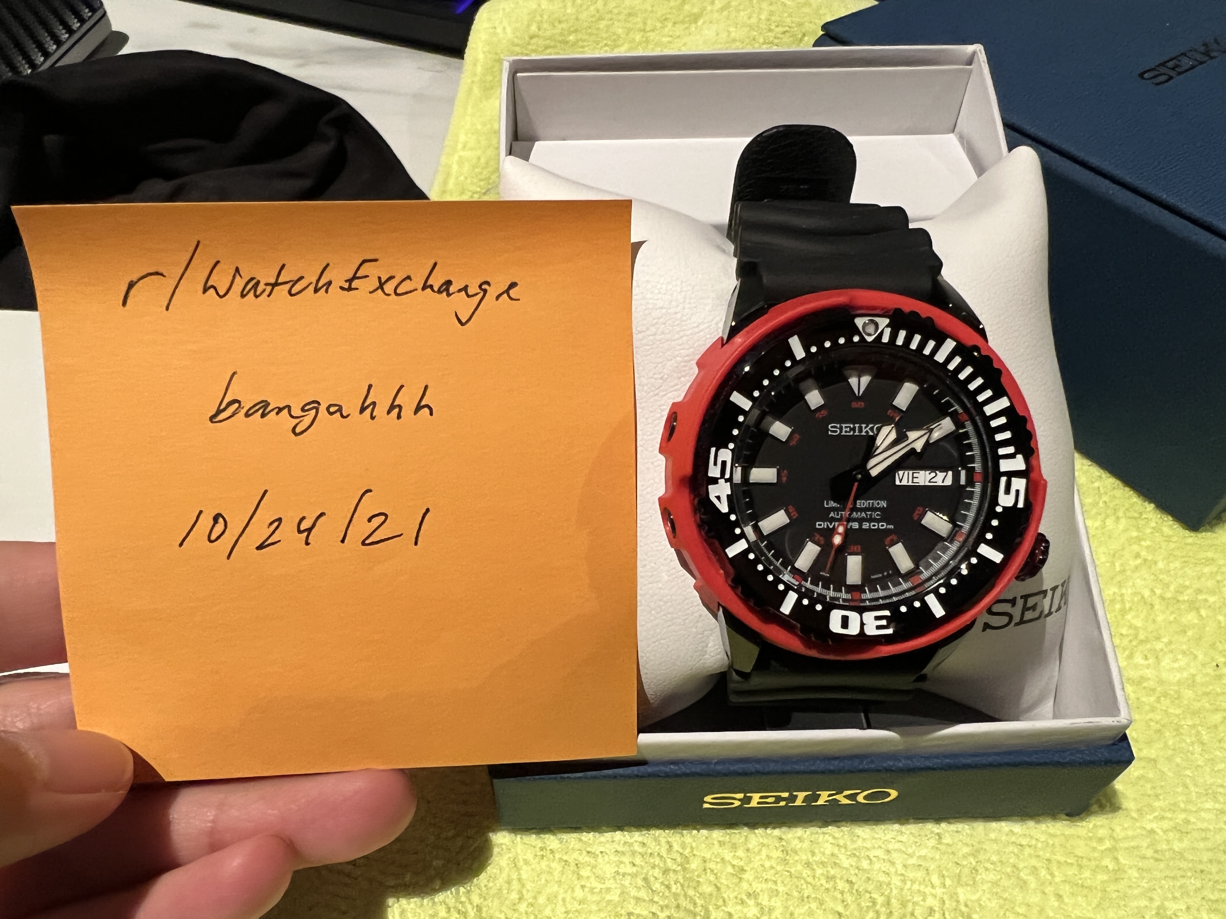 WTS Seiko Baby Tuna SRP233K1 Limited Edition out of 1300 NOS