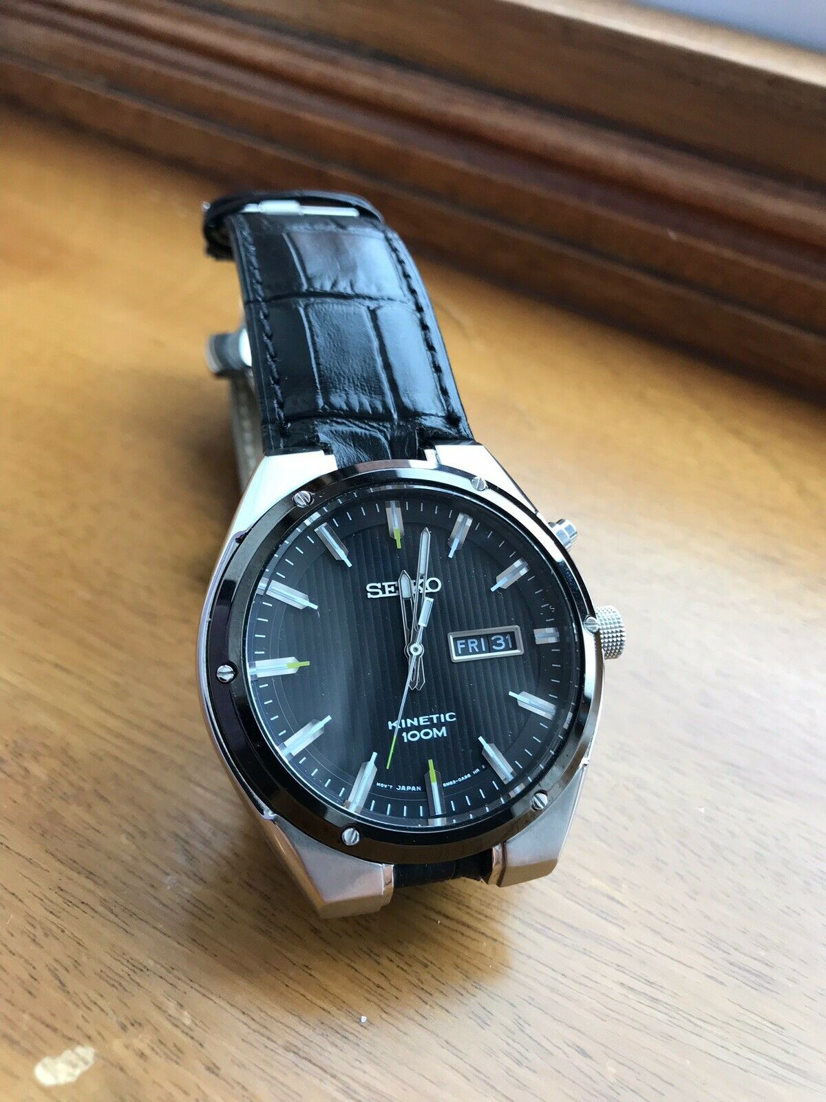 Seiko Kinetic 5M83-0AB0 Watch | WatchCharts Marketplace