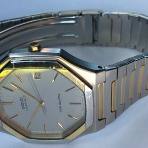 Vintage Seiko 9442-5019 Twin Quartz 8 Jewels Adjusted to Temperature LASSALE  | WatchCharts
